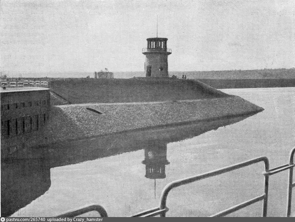 Маяк в Перерве, 1936-1940 гг. Фото с сайта: pastvu.com