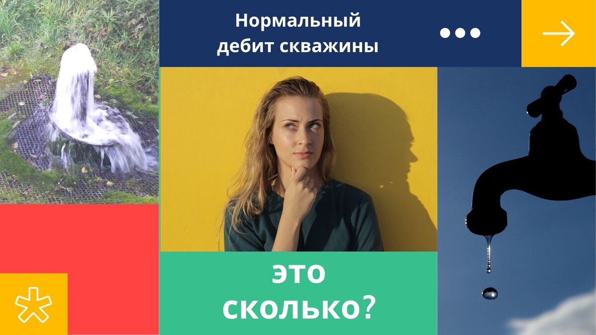Как понять какой дебит скважины нормальный а какой нет? И что делать с ненормальным?