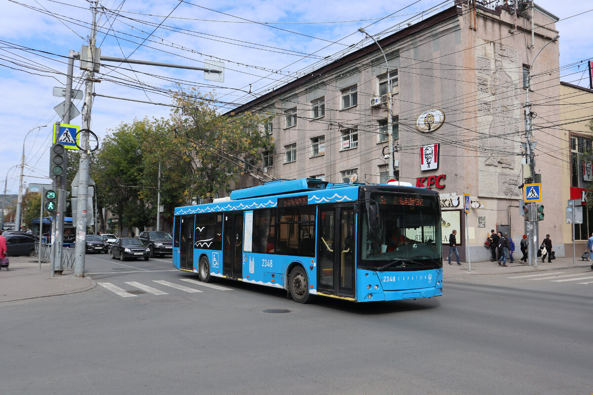 Троллейбус Саратова. Куда переехали лучшие московские 