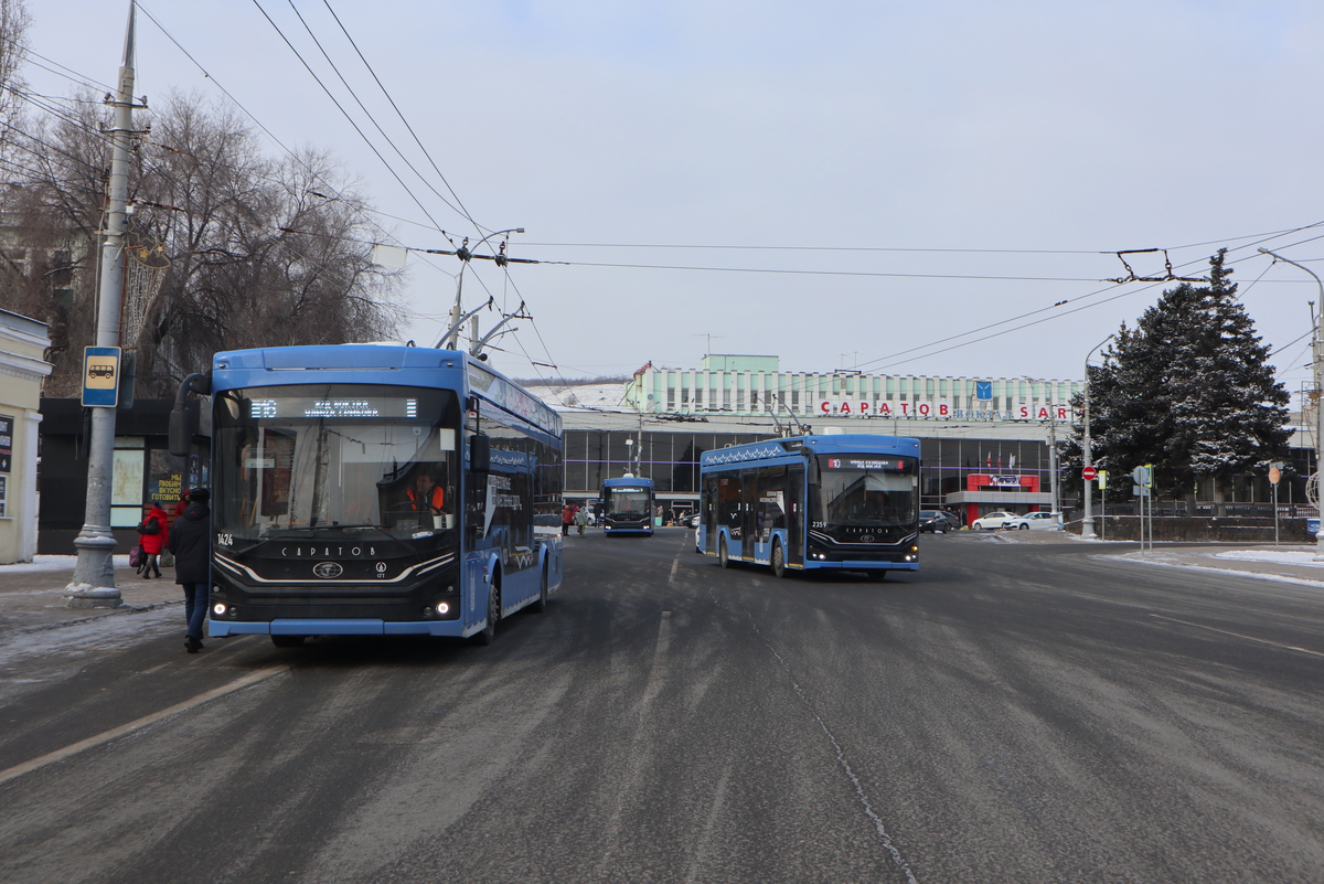 Троллейбус Саратова. Куда переехали лучшие московские 