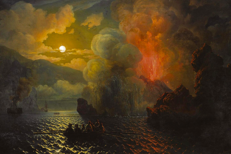 Николай Красовский. «Извержение Везувия», 1868 год. Фото: Wikipedia Commons