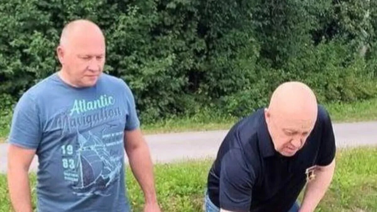 Евгений Пригожин и Александр Малолетко. Фото: кадр из видео