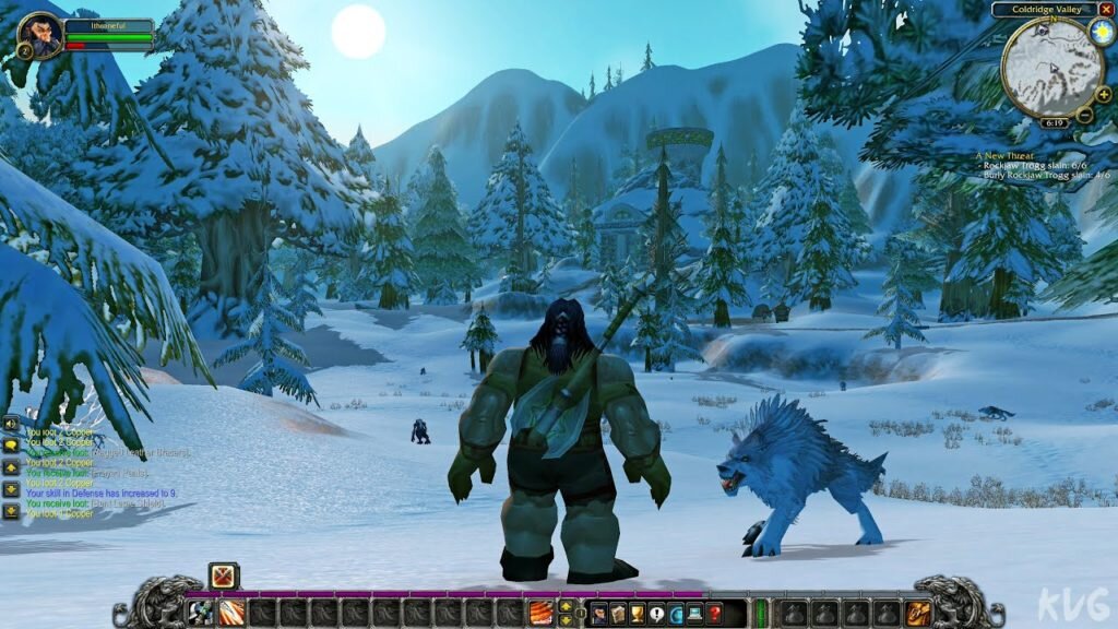   Кадр из игры World of Warcraft