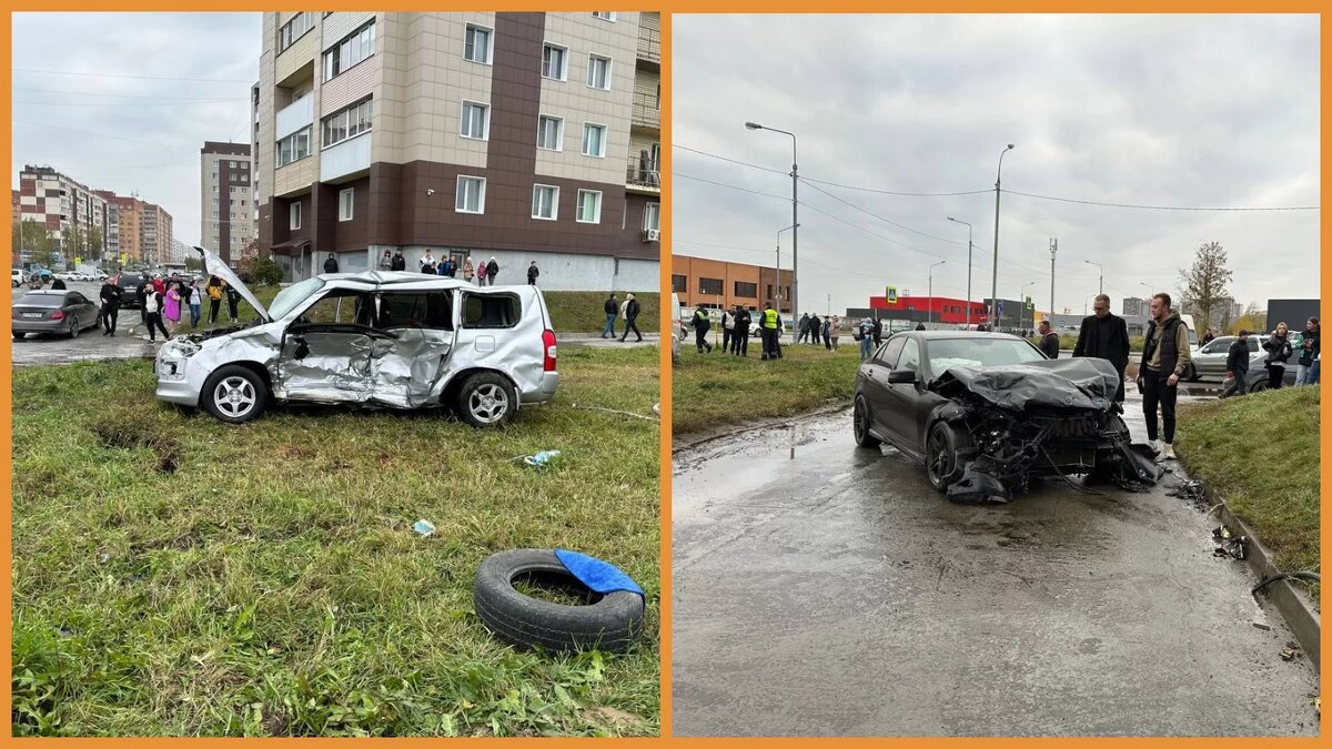 В Новосибирске Mercedes-Benz вытолкнул универсал на пешехода | НДН.ИНФО |  Дзен