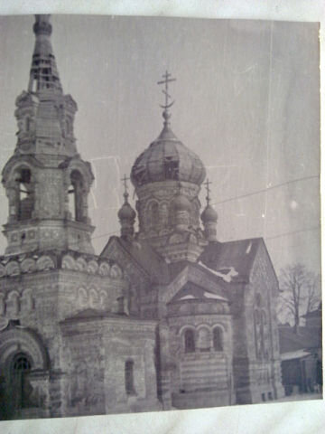 Церковь Петра и Павла. с. Таман, 1968г. (источник: Галина Лоскутова)