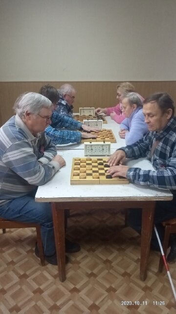    В Иванове прошел чемпионат области по русским шашкам среди незрячих