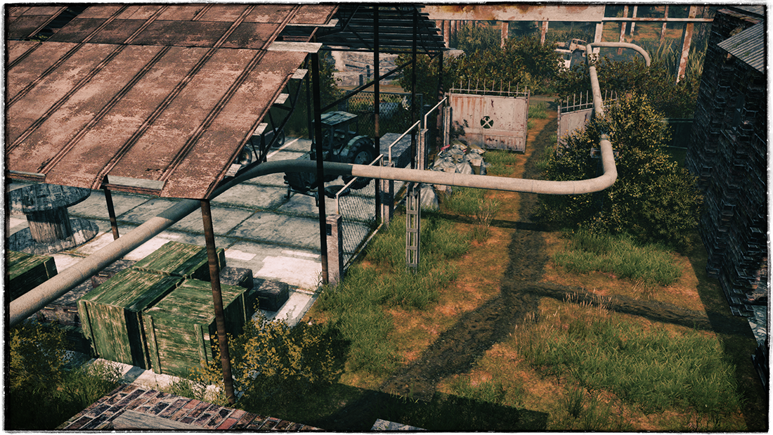 Сталкер. Болото. Ренегаты. Атмосферный маппинг / mapping editor