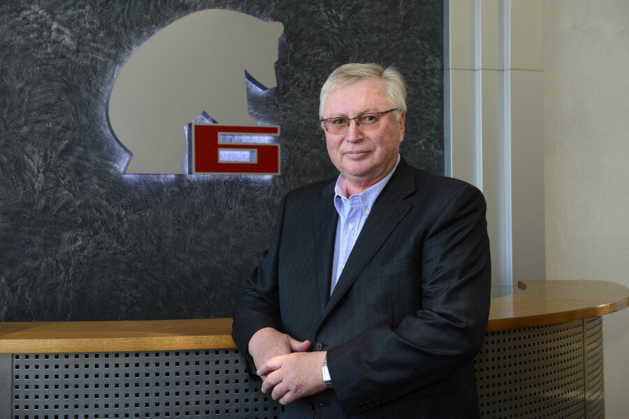 Сергей Ферапонтов, руководитель группы промышленных предприятий «Барнаульский завод мехпрессов». Фото: Анна Зайкова.