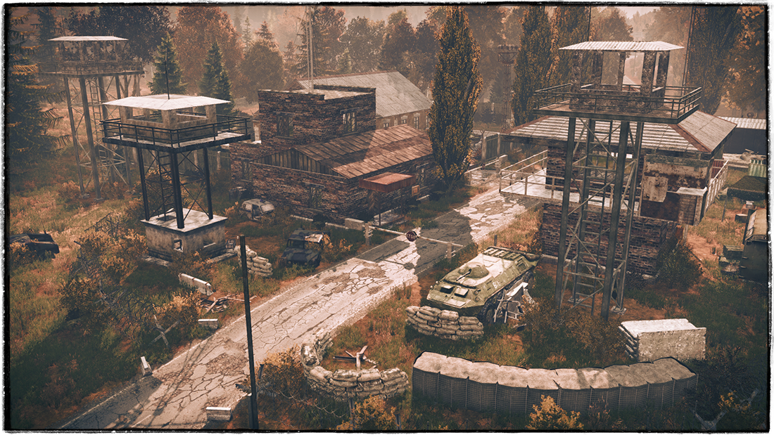 База ОКСОП (КПП, военные) dayz mapping editor