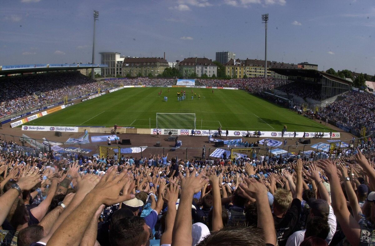 Местный стадион клуба из Мюнхена