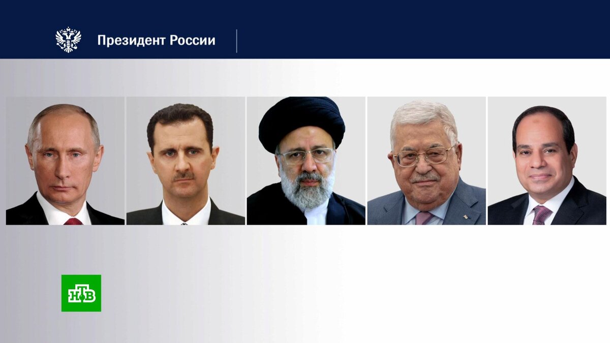    Россия, Сирия, Иран, Палестина и Египет призвали к перемирию в Газе