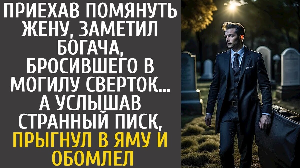 Три ночи назад сон не шел. Желудок мучился от дискомфорта. Сначала человек опьянел, а потом ему стало неспокойно. Вот я и вышла на улицу, чтобы не тревожить стены его беспокойством, - начала бабушка Зина, в голосе которой звучали трепет и интрига.Через несколько минут Вася увидел неподалеку свежевырытую яму. Судя по всему, в соседней деревне кто-то скончался, и яма была подготовлена заранее. На краю могилы стоял сосед, показавшийся Васе немного не в себе. Быстрым движением он бросил в могилу что-то внушительных размеров и стремительно удалился. Василий так и застыл на месте, в голове у него крутились вопросы. Может быть, этот Олег причастен к незаконной торговле наркотиками? Какими деньгами он располагает? Не успел он углубиться в эти размышления, как из ямы донесся шум, привлекший внимание Василия. Он прислушался и поспешил к источнику шума.Эй, негодяй! Ты что, выбросил туда щенка? воскликнул Василий, недоумевая, как щенок мог оказаться в ловушке. По мере того как он спускался в могилу, его не покидало ощущение необычности происходящего. Если бы он хотел избавиться от ненужной собаки, то наверняка нашел бы более простой способ. Кладбище в качестве места для захоронения было слишком странным. А может быть, Олег занимается оккультными практиками? Василий осторожно достал пакет и с опаской начал его разворачивать. От того, что он обнаружил внутри, у него волосы встали дыбом. Вместе со щенком лежал младенец. От потрясения Василий не помнит, как возвращался домой.По дороге он встретил Бабизину и срочно попросил ее поехать с ним. Может быть, май и был теплым месяцем, но для младенца комфорт был далеко не гарантирован. Как только ребенок укутался в уютное одеяльце, бабушка Зина неожиданно материализовалась.Ну, что , Васька? спросила бабушка Зина, увидев, что Василий представил ребенка, и расширила глаза. Боже правый, где ты это взял, а? Васька, это не шутка! Это настоящий ребенок!Василий вздохнул, передавая бабушке Зин е свое понимание. Да, баб Зин, я понимаю всю серьезность ситуации. Однако участковый милиционер не очень-то приветлив на рассвете. Врач сделал несколько снимков и проинструктировал меня, какие действия необходимо предпринять. Мы с Ритой купили несколько бутылочек и другие необходимые вещи. Но откуда взялся этот ребенок... Это самое странное, баба Зина.Вася внимательно пересказал бабушке Зине всю последовательность событий. Мы должны выяснить все обстоятельства, связанные с этим ребенком. Все ли у них благополучно? Кто или что могло их бросить? Он умолял ее дать ответы.Пока Василий рассказывал, бабушка Зина занялась приготовлением негустой каши, остужала ее и нежно кормила ребенка. Вдруг она издала истошный вопль, испугав Василия. Он бросился к ребенку, опасаясь, что с ним что-то случилось. Однако младенец мирно спал, казалось, не обращая внимания на суматоху. Бабушка Зина с видом недоверия едва взглянула в сторону ребенка.Вася, садись. Мне есть чем с тобой поделиться. Может быть, это будет откровение, а может быть, и надуманная идея, - тоном, не терпящим отлагательств, произнесла бабушка Зина. Вася послушно сел, понимая, что сейчас услышит нечто очень важное, не менее важное, чем находка брошенного ребенка.