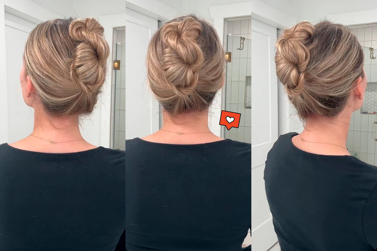     Чудо-виток за 1 минуту: как сделать эту стильную прическу одним простым движением