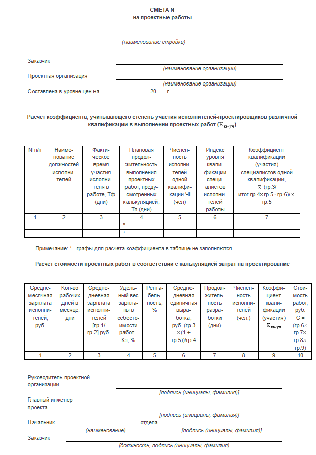 #16. Как посчитать сметы ПИР по трудозатратам. Форм 3П | Заметки ГИПа ...