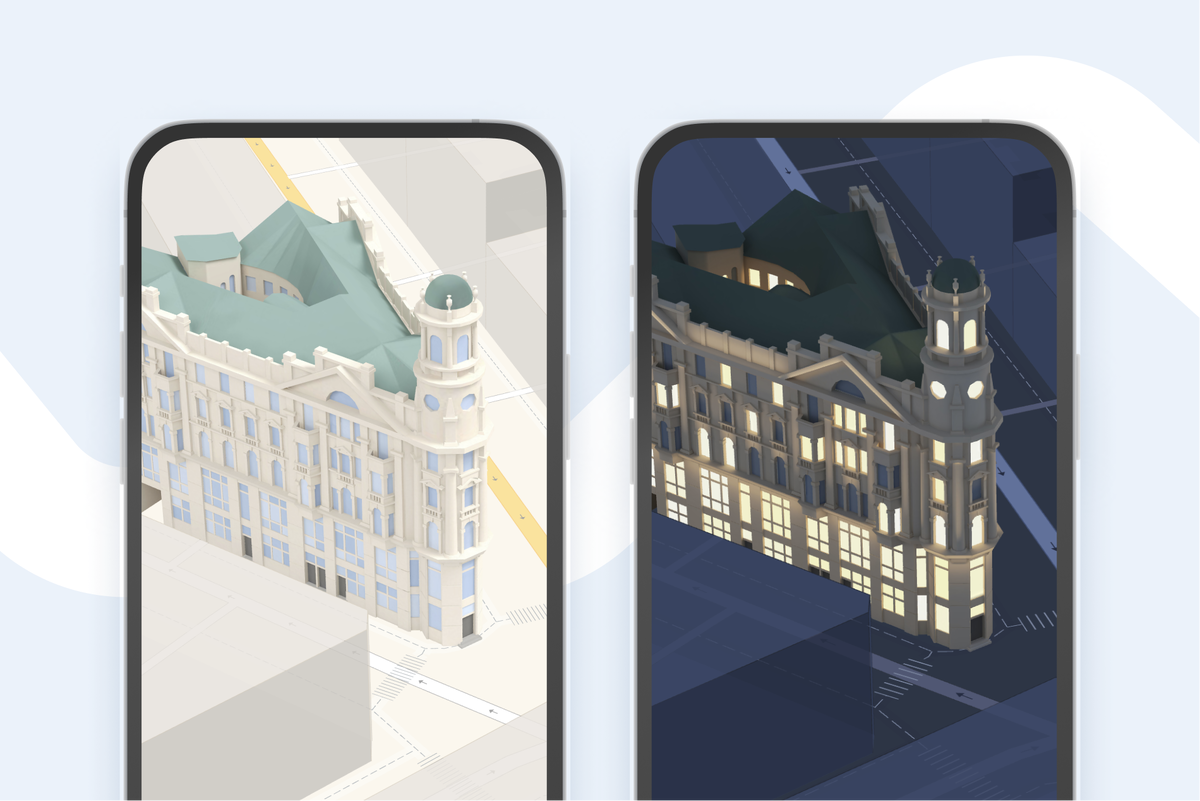    В «Яндекс Карты» добавили 3D-модели достопримечательностей Москвы и Санкт-Петербурга
