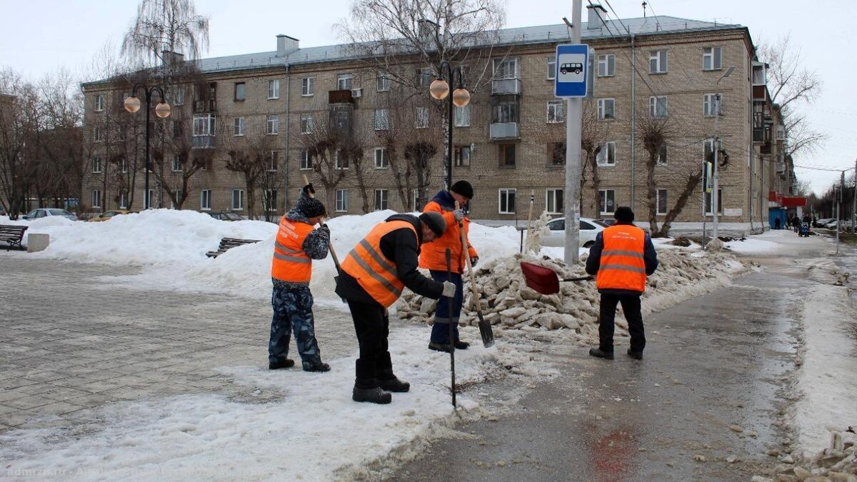 Лефортово уборка снега