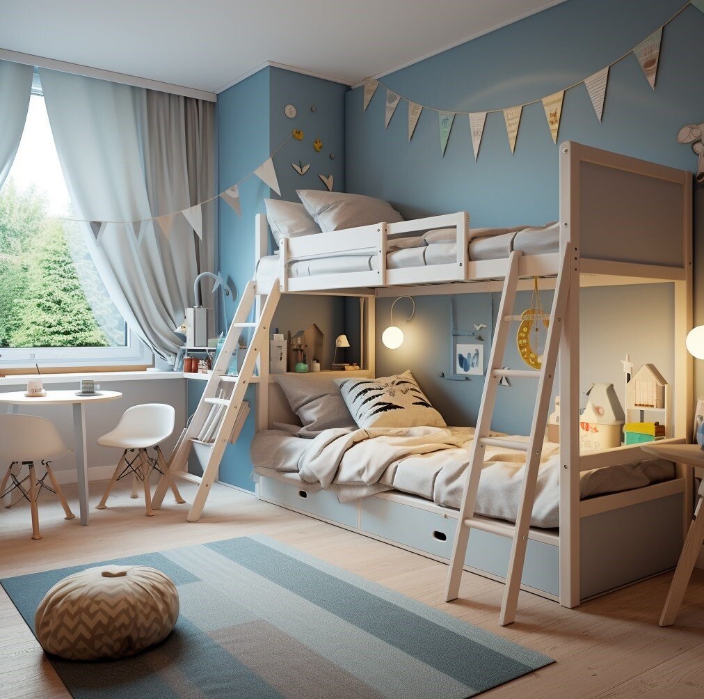 IKEA в интерьерах детских комнат (59 фото)