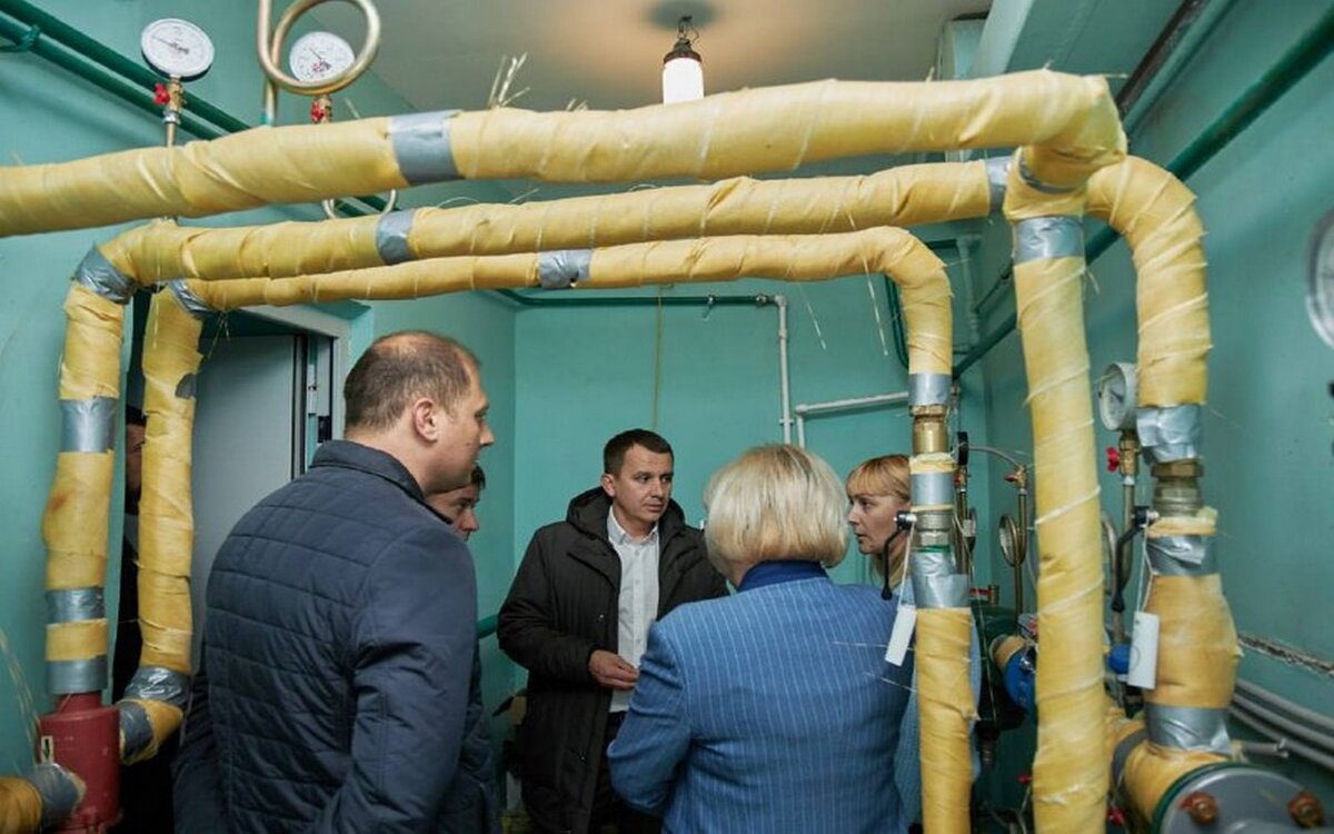   Игорь Куцак проверил подключение к отоплению домов и социальных учреждений Курска