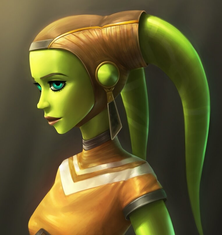 Гера Синдулла, фанарт.