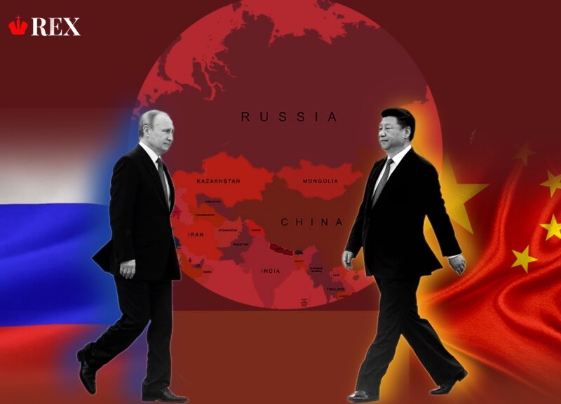 Россия и Китай. Иллюстрация: REX