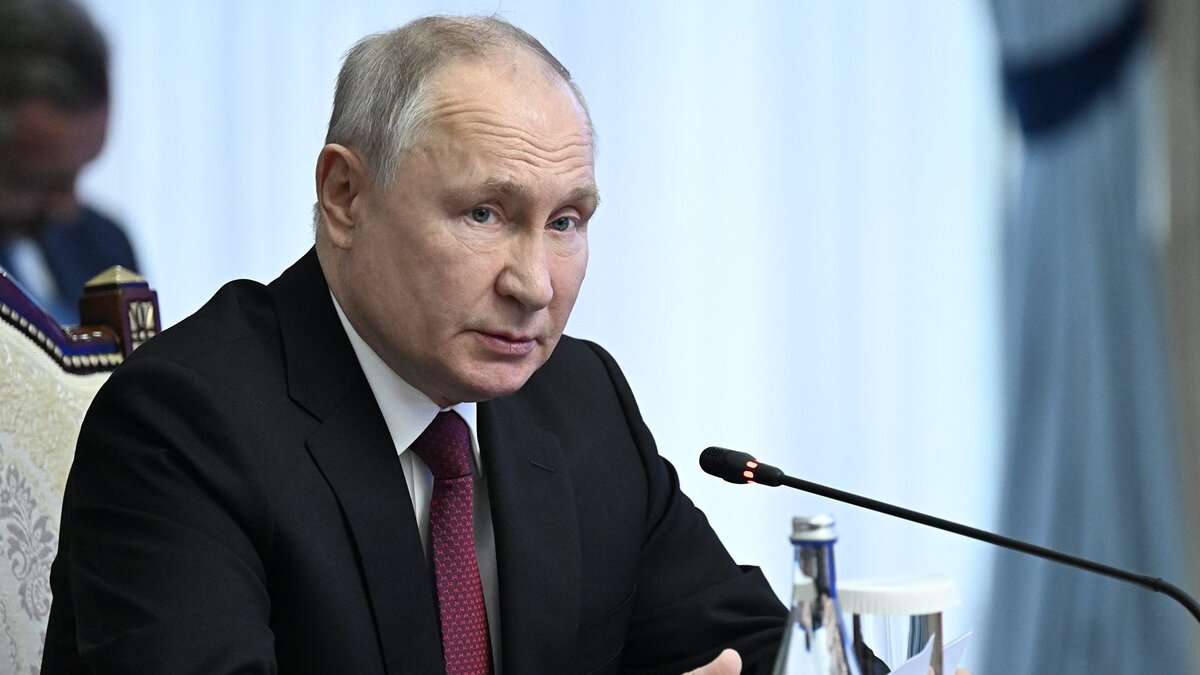    Президент РФ Владимир Путин© РИА Новости . Павел Бедняков