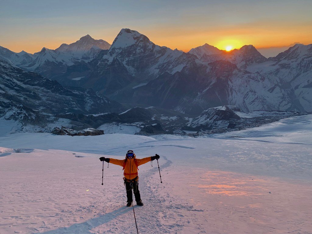 7 Summits Club на вершине пика Винсон