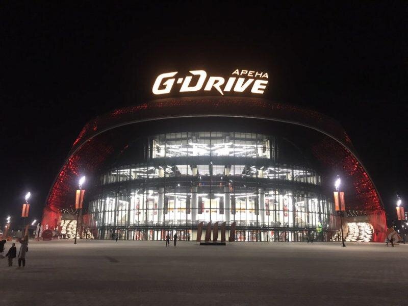     Ледовый дворец «G-Drive Арена». Фото: Spectrum Group Фотография взята из открытых источников.