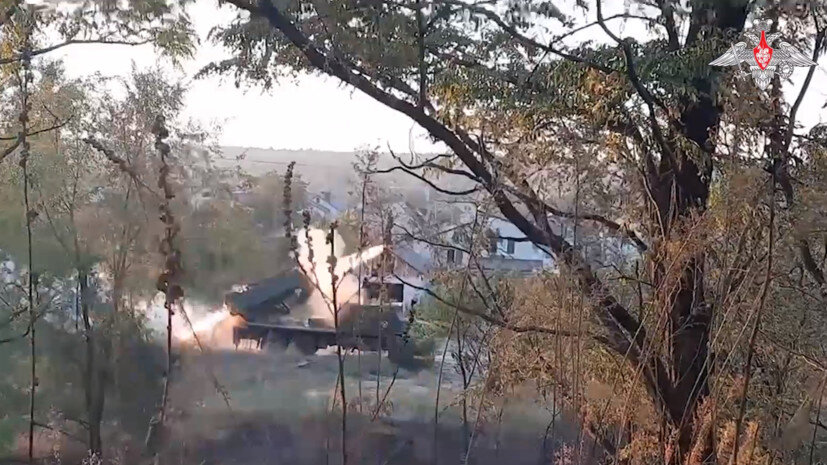     Тяжёлая огнемётная система ТОС-2 «Тосочка»  Видео Минобороны РФ