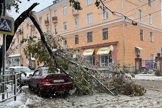    Тысячи жителей Нижнего Новгорода остались без света из-за непогоды