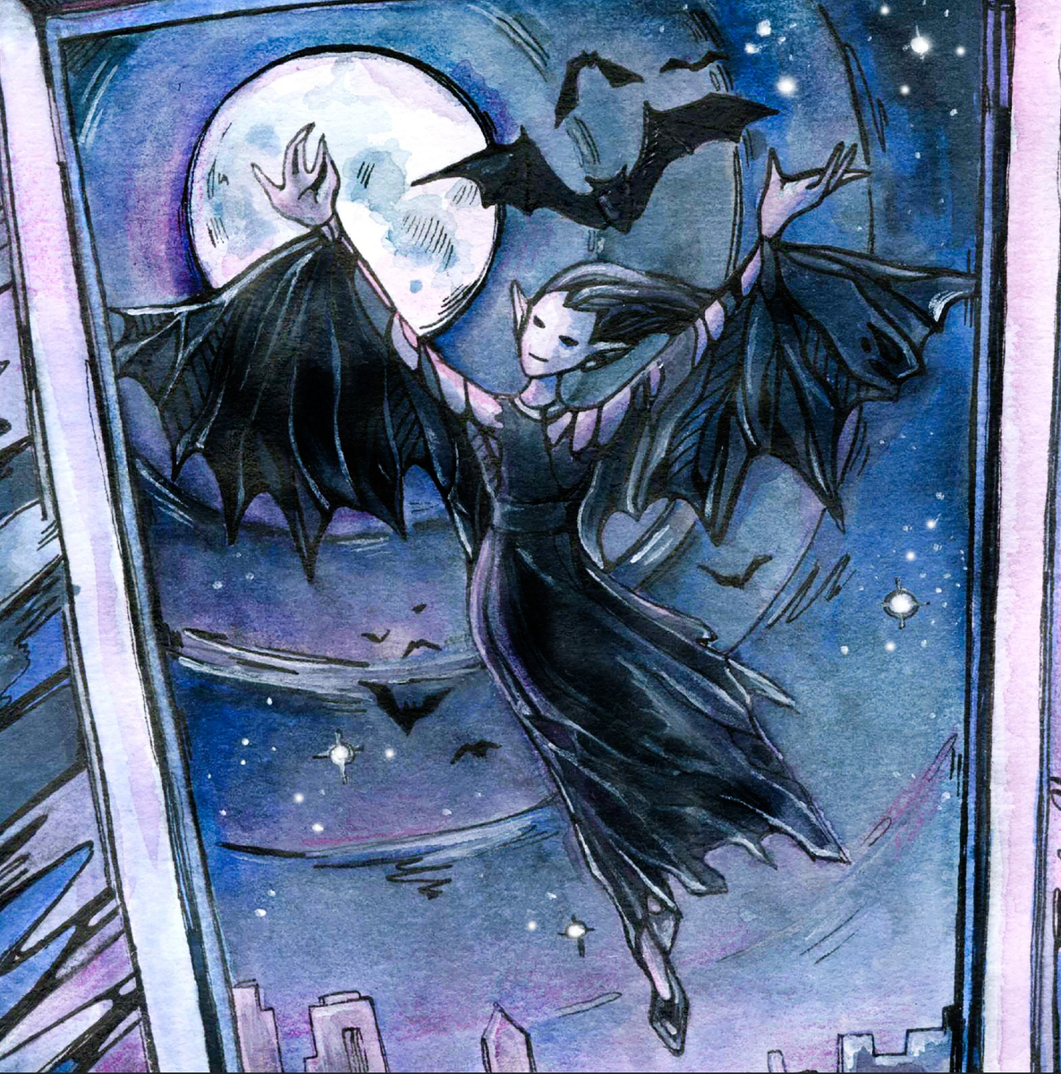 Рисунок: Сны в лисьей норе (https://vk.com/public82266976)