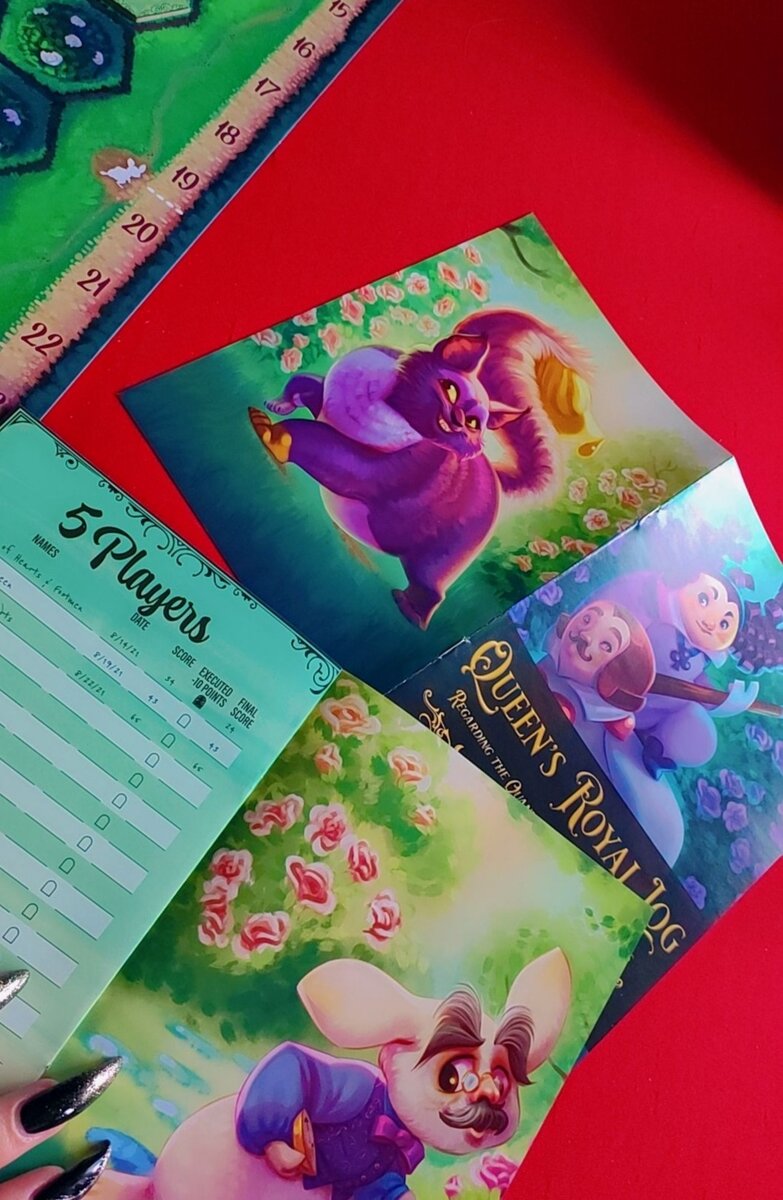 Королевский журнал для записей итогов партии