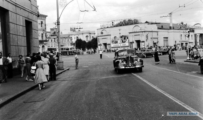 Начало Старого Арбата в 60е годы