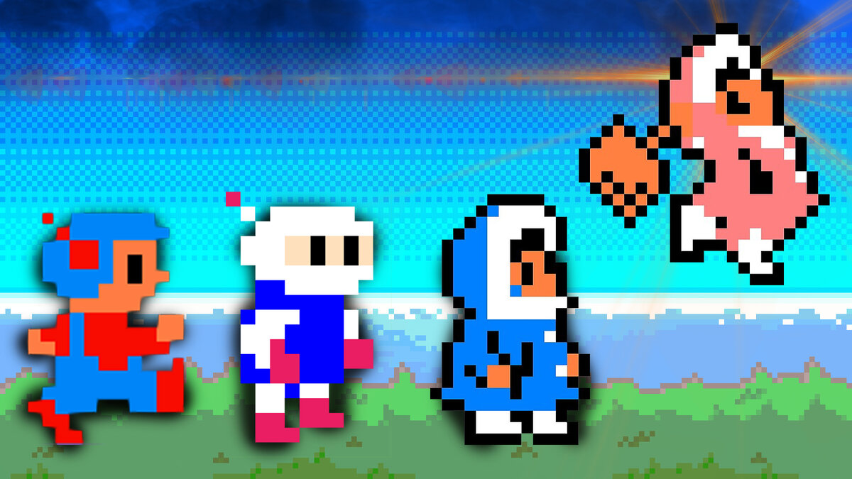 Есть некоторые игры на денди, которые очень просты по анимации и рисовке, но спустя некоторое время становились невероятно сложными и непроходимыми.