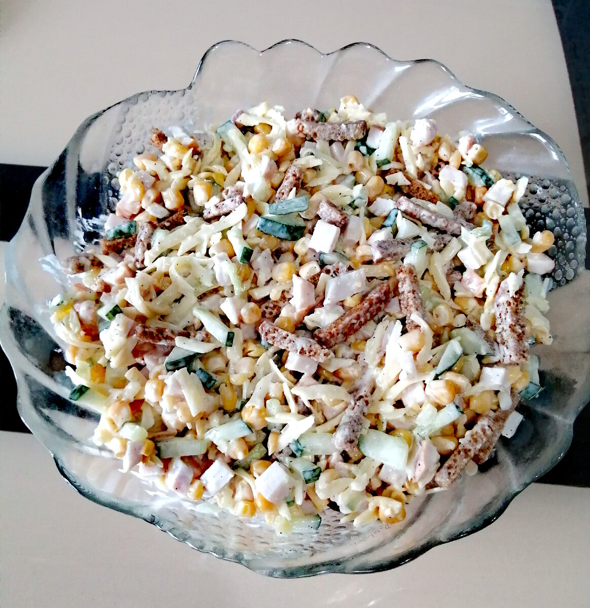 Салат готов, приятного аппетита! 😋
