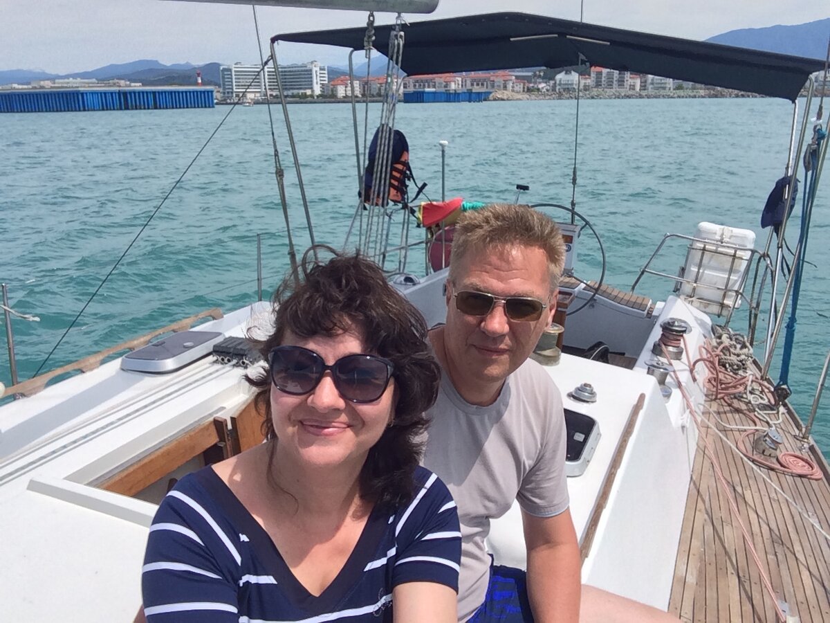 Мы на морской прогулке. Сочи - 2017 г.