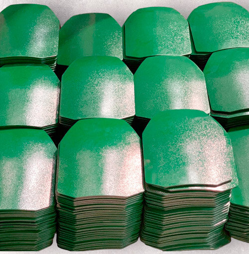 Стальные бронепластины (фото из открытых источников)