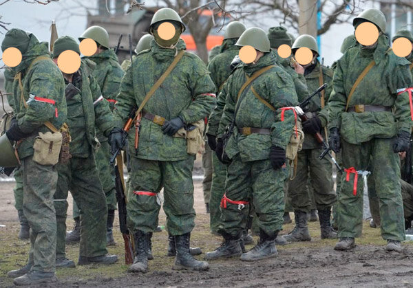 Весна 2022 года, мобилизованные ДНР, «Железные каски»... (фото из открытых источников)