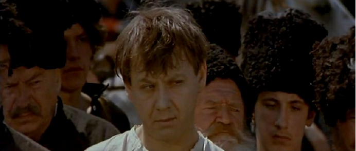 «Достояние республики» (1971), Член банды атамана Лагутина (за спиной Олега Табакова). Фото из интернета.