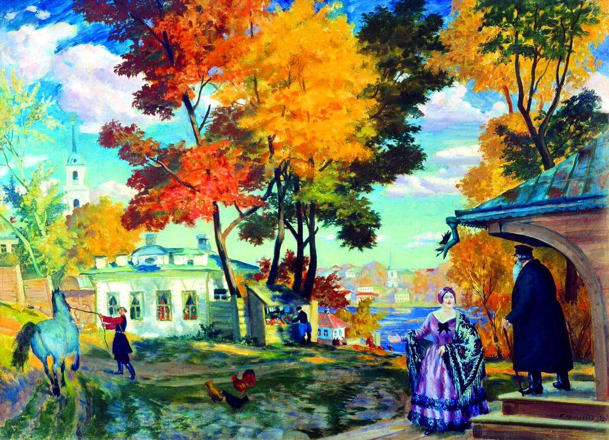 Картины Кустодиева Лебедянь