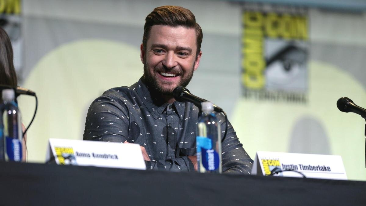    Джастин Тимберлейк в Сан-Диего, Калифорния:Flickr / Gage Skidmore