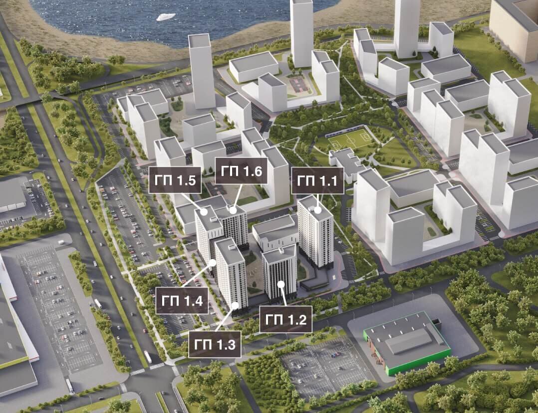 План жилого комплекса «Этика» в Тюмени от застройщика ГК ТИС