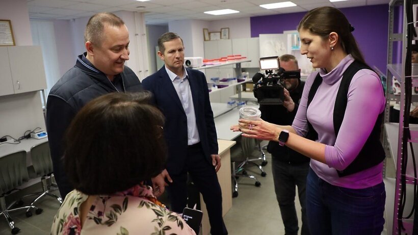    Опытно-образовательная площадка научно-исследовательской деятельности «БиоТех-Пущино» © Пресс-служба администрации г.о. Серпухов