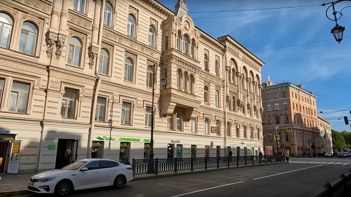 Улица Рубинштейна. Санкт-Петербург