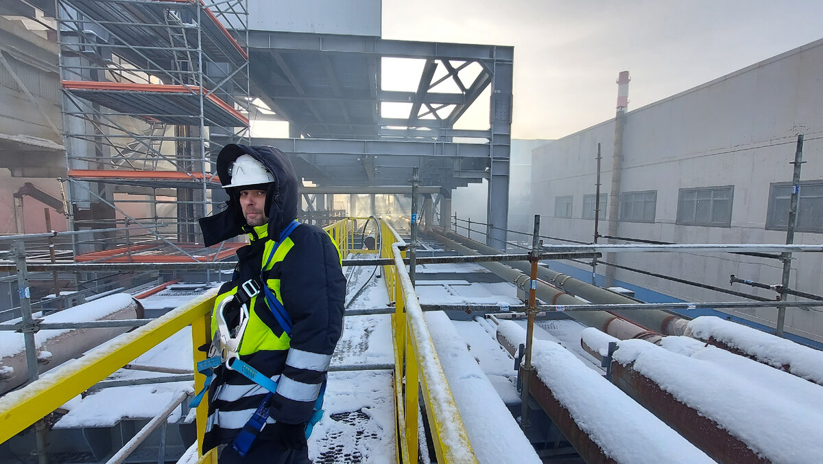 Мой друг Макс на вахте. Фото моё.