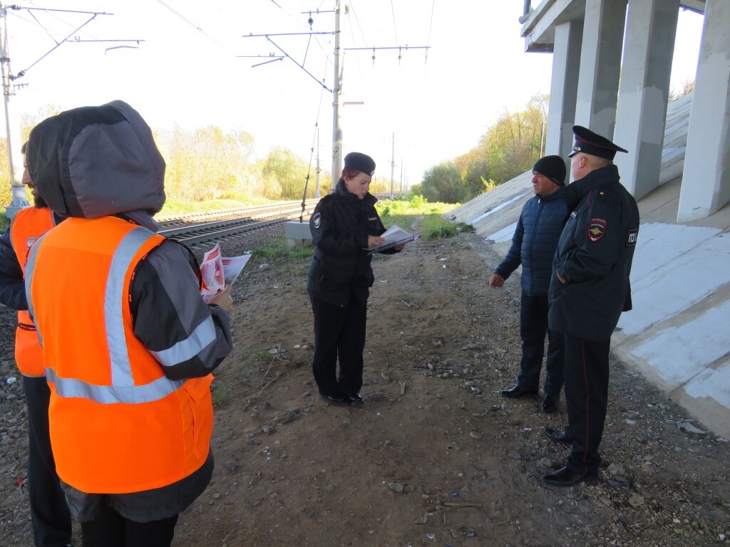В Твери ЛО МВД провел профилактический рейд в районе Бурашевского путепровода
