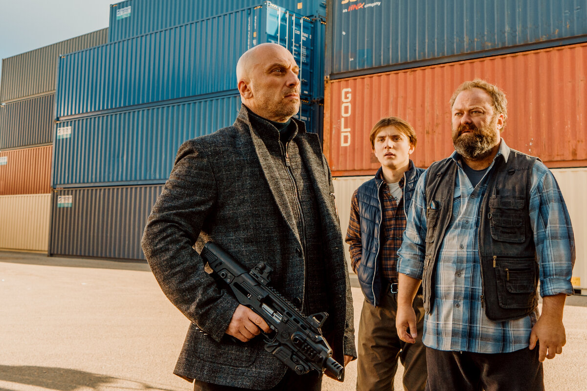 Дмитрий Нагиев на съемках сериала "Кто быстрее?". Фото предоставлено пресс-службой СТС