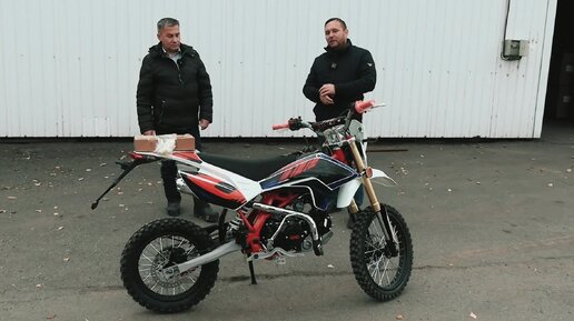 Питбайк X-MOTOS RX 125 17/14. Обзор