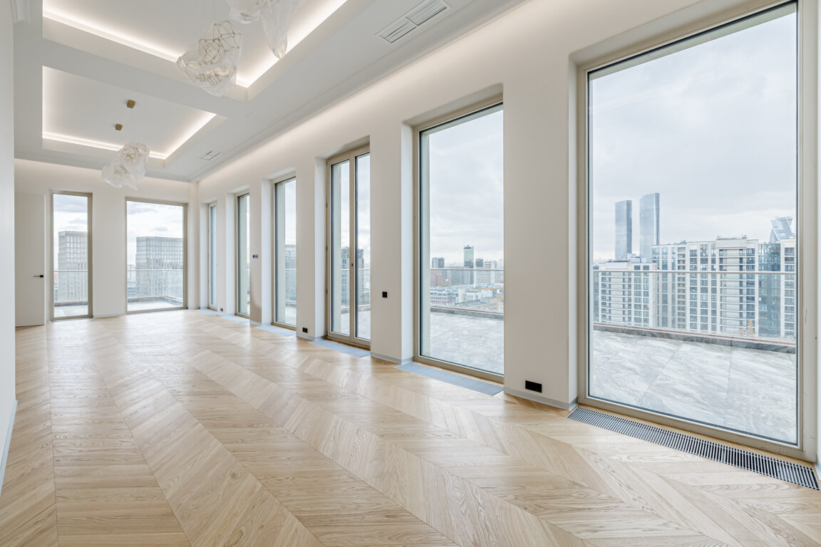 Фото гостиной пентхауса