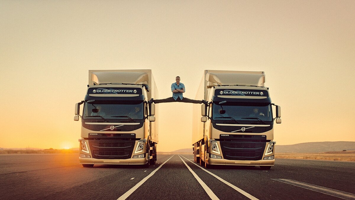 Кадр из рекламы Volvo