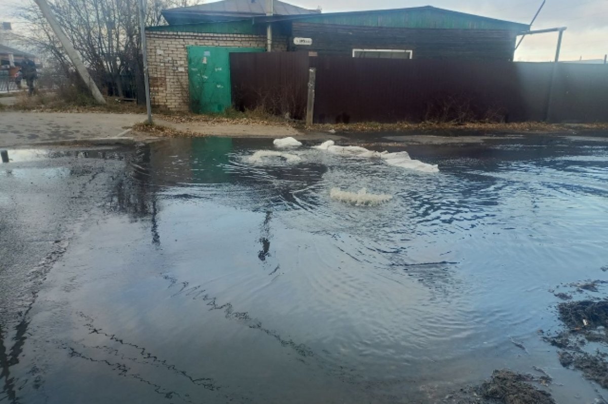    «Водоканал» назвал причину прорыва канализации в Чите
